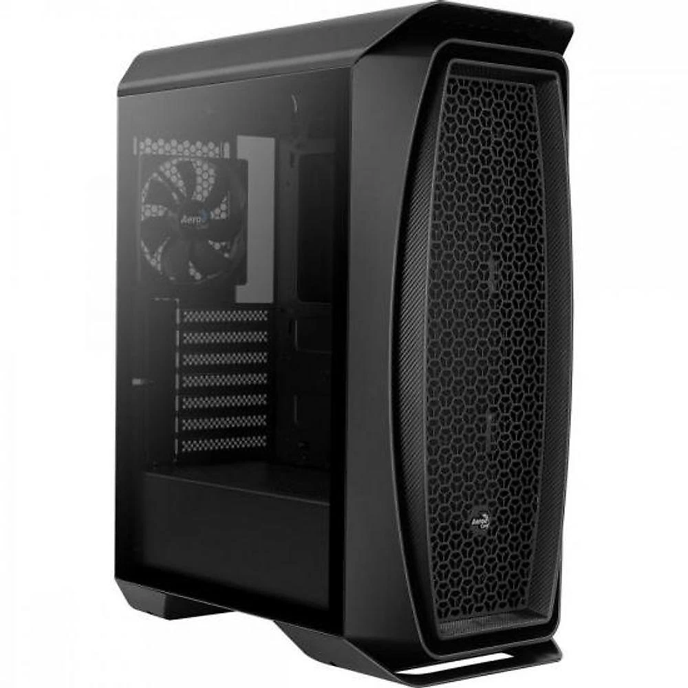 Gabinete Gamer Aero One Mid Tower ATX Micro-ATX Mini-ITX com Lateral em Vidro Temperado Preto