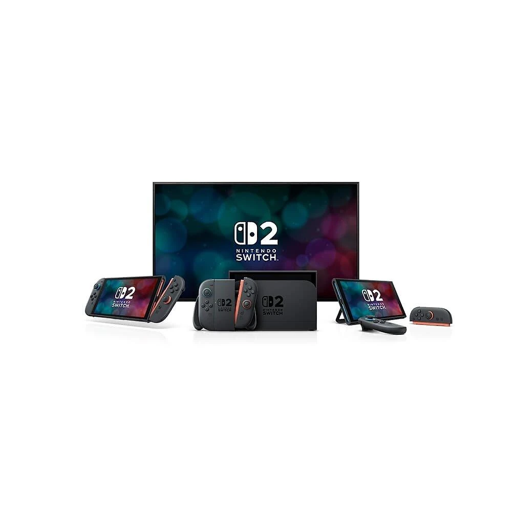Console Nintendo Switch 2, 256GB, Preto, Azul e Vermelho