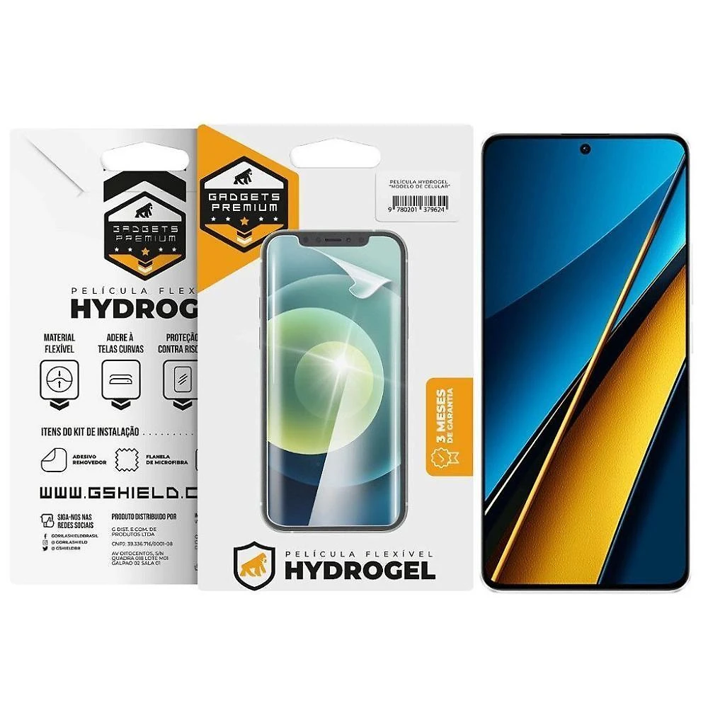 Película Para Poco X6 5g - Hydrogel Hd - Gshield