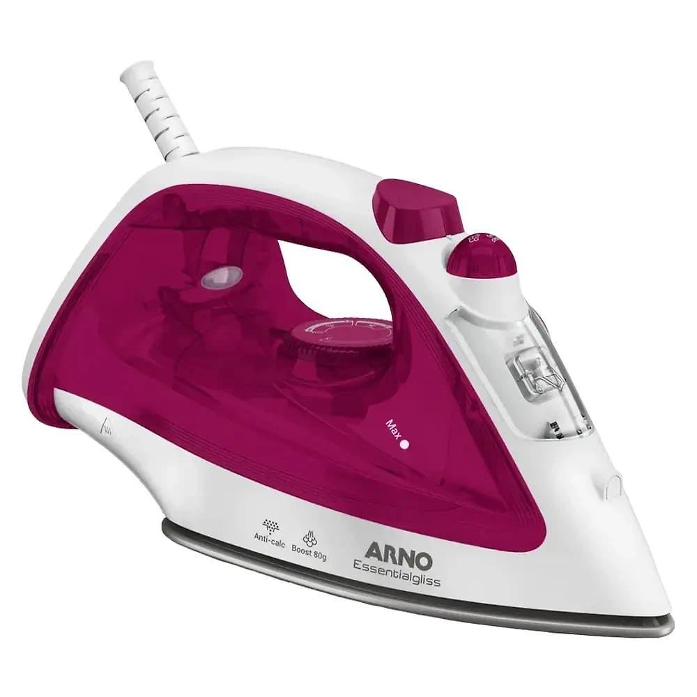 Ferro Arno A Vapor Essentialgliss - Fmq - 1830009065 Branco-rosa 220 Volts
