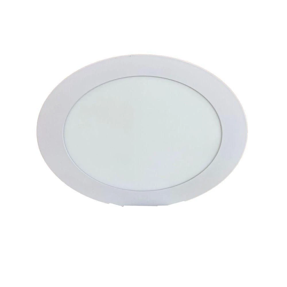 Painel de LED Redondo 12W 4000K Bivolt Branco Foxlux