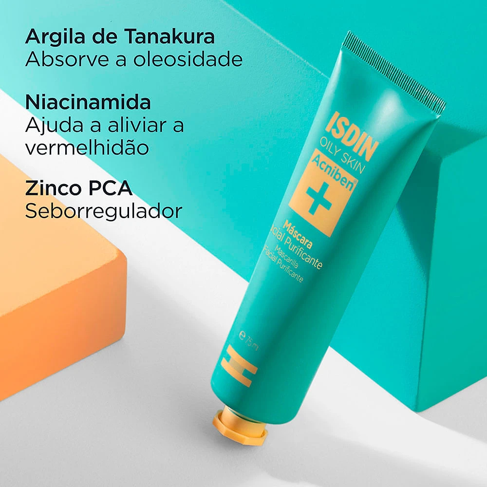 Miniatura Máscara Facial Purificante Acniben 75 mL