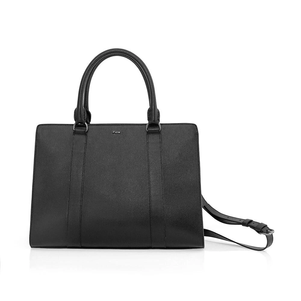 Bolsa de Couro Preto para MacBook, Olivia, Originais iPlace