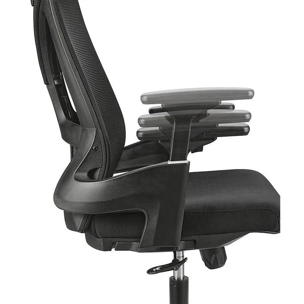 Kit com 4 Cadeiras Office Diretor Toledo com Braços 3D NR17 Kit com 4 Cadeiras Office Diretor Toledo com Braços 3d Office Nr17 Preto