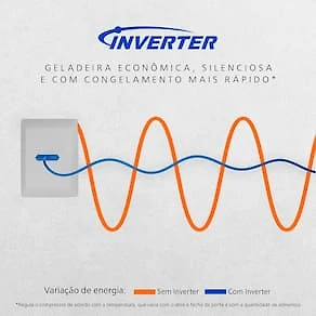 Geladeira Panasonic Inverse 475L Frost Free BB64X Aço Escovado 110V