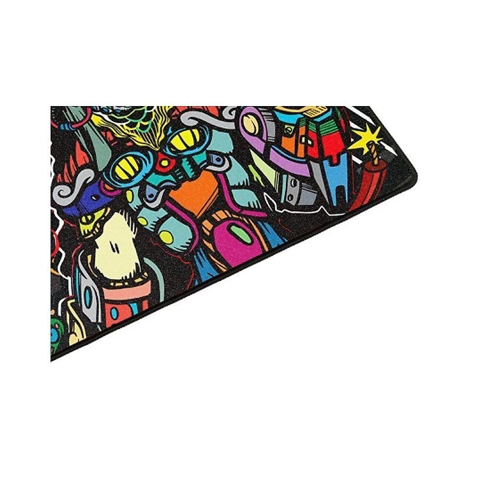 Mouse Pad Gamer Agata AGT50X40 com Superfície Speed e Base Antiderrapante em Preto Pcyes