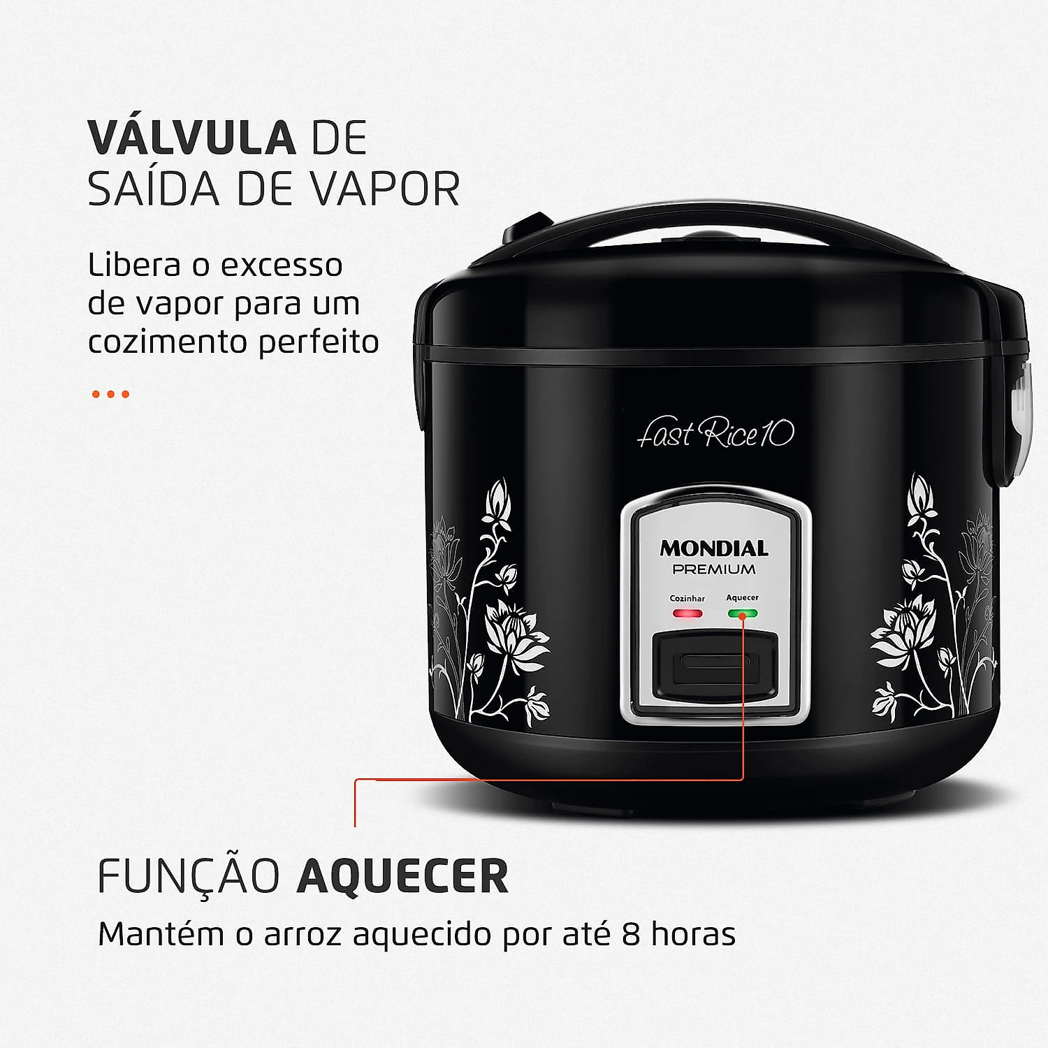 Panela Elétrica Mondial Fast Rice 10 PE-44-10X 127V