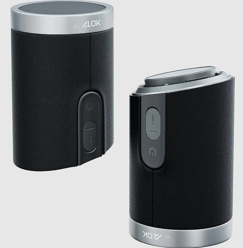 Caixa som  waaw by alok us 200sb duo bt res Água 20w rms tws