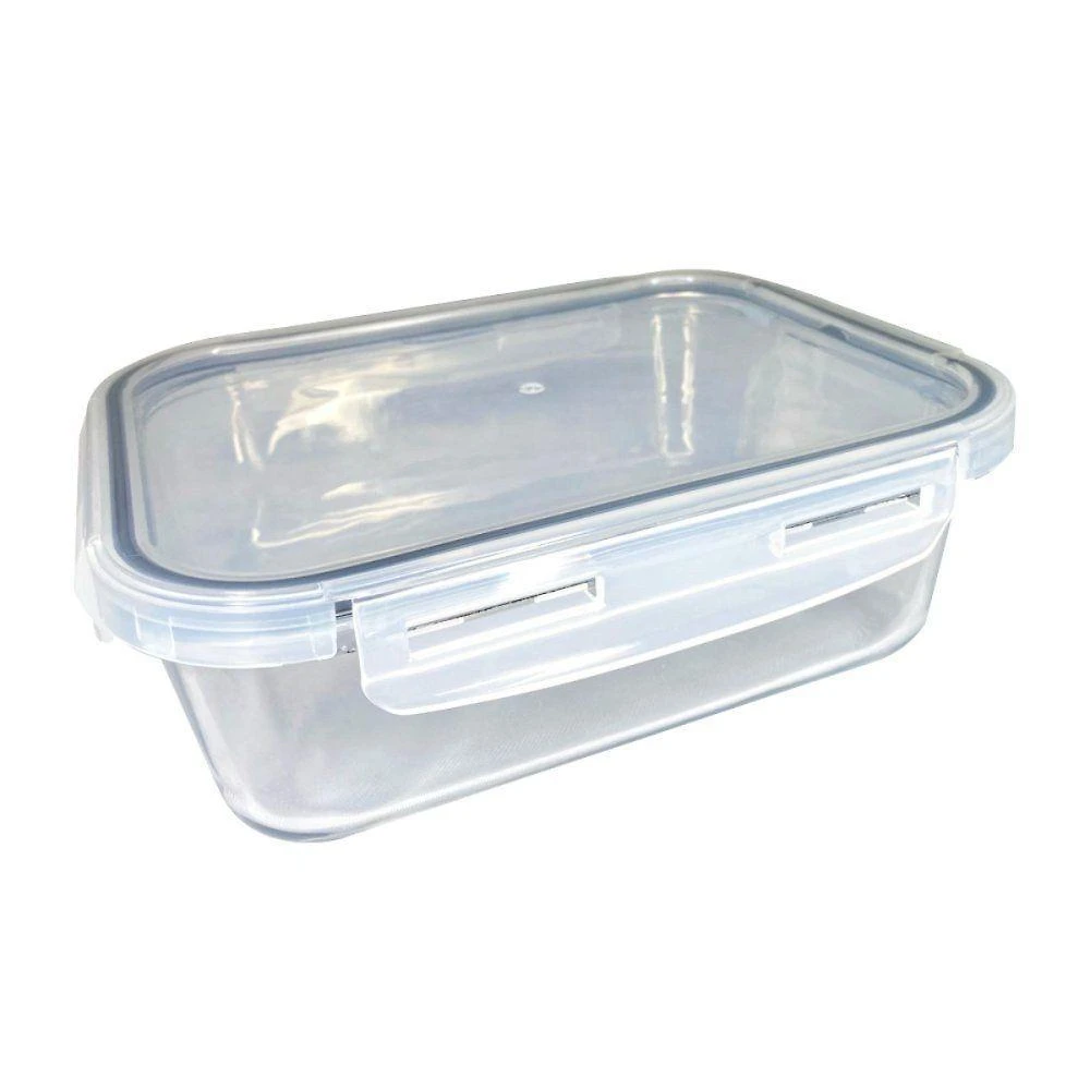 Marmitex De Vidro Hermética Com Tampa 1040ml Mantimentos Para Microondas Freezer Congelador Geladeira Comida Pote