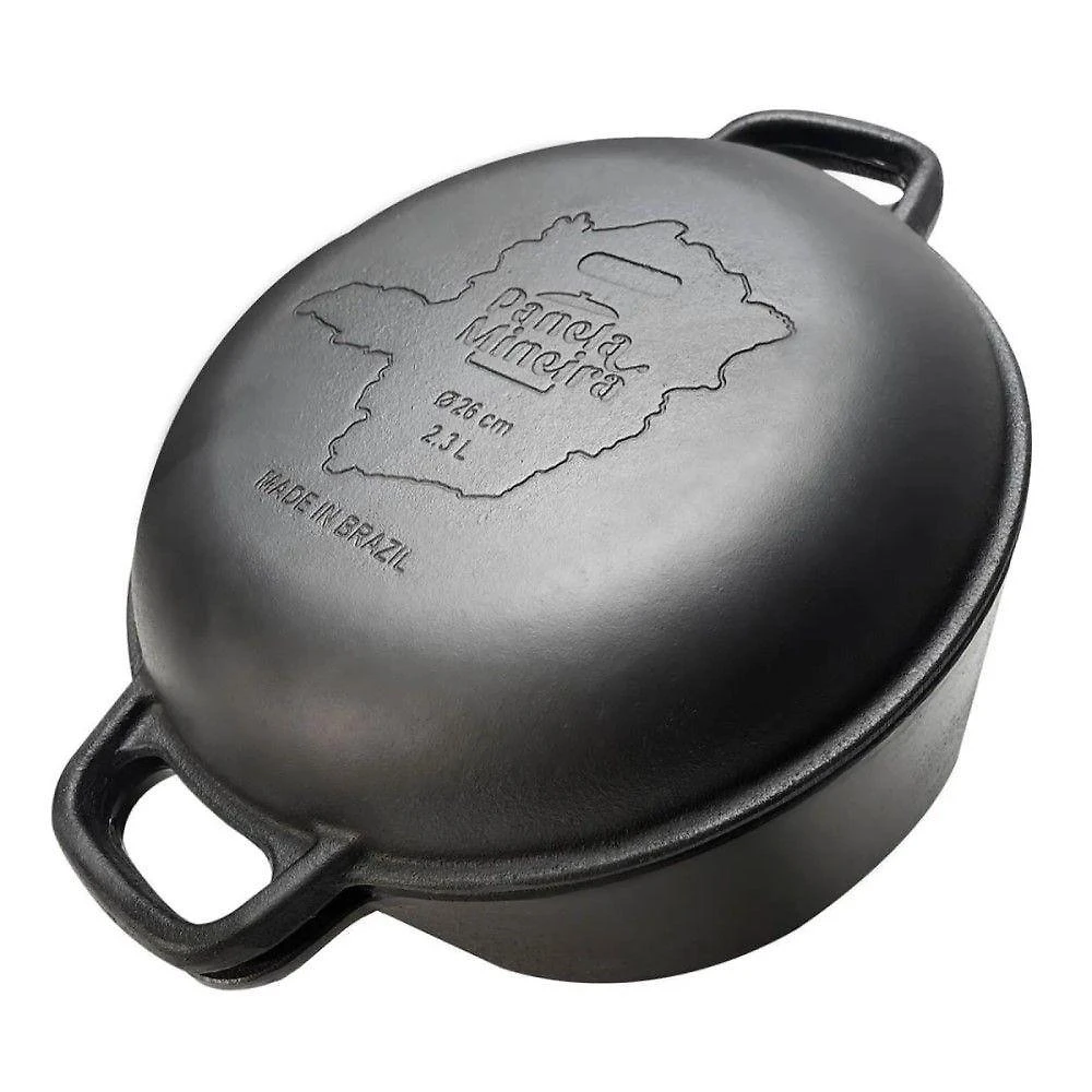 Panela Forno Holandes Mg 28 Cm 8,2 L Em Ferro Fundido Panela Mineira