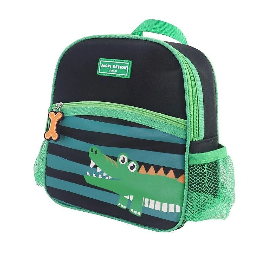 Conjunto De Mochila De Rodinha, Lancheira Térmica, Pote E Garrafa Pimpolhos Verde
