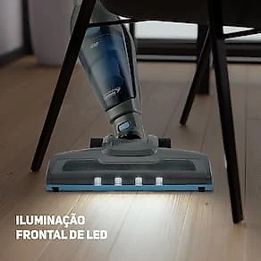 Aspirador de Pó Stick Wap Eco Rápido 2 em 1 Sem Fio 85W - Cinza