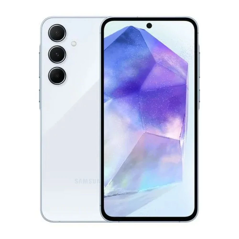 Usado: Samsung Galaxy A55 5G 128GB Azul Claro Excelente - Trocafone
