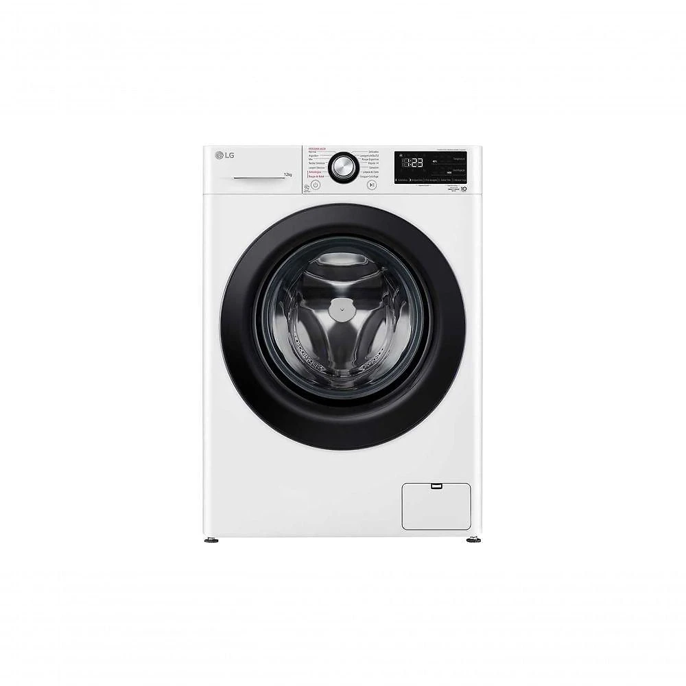 Lavadora LG FV3012WC5A 12kg Front Load Inteligência Artificial AIDD Branco 220V