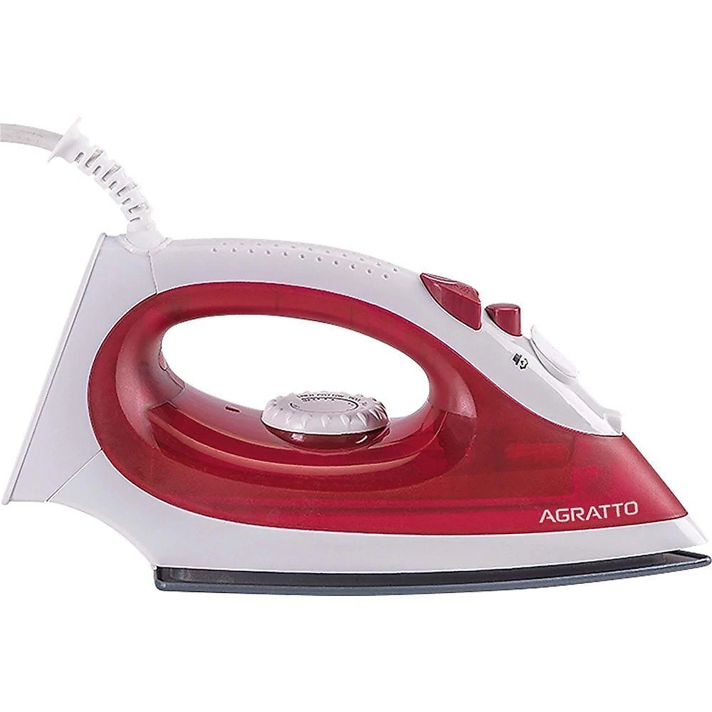 Ferro De Passar Vapor Agratto Bravo Fc-02 Cerâmico Vermelho 220v