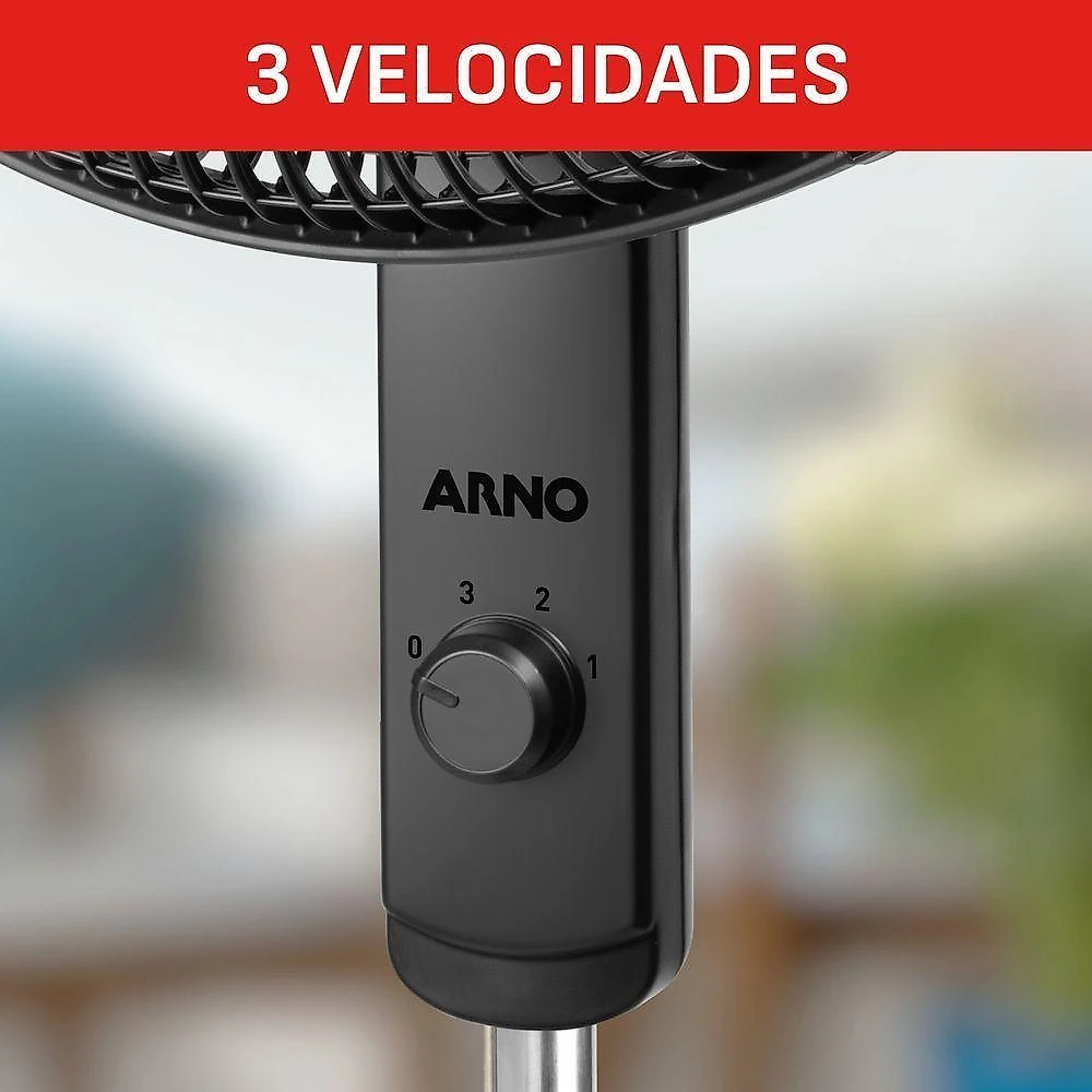 Ventilador arno coluna essential 40cm 6 pás 127v ve2c 2720018604