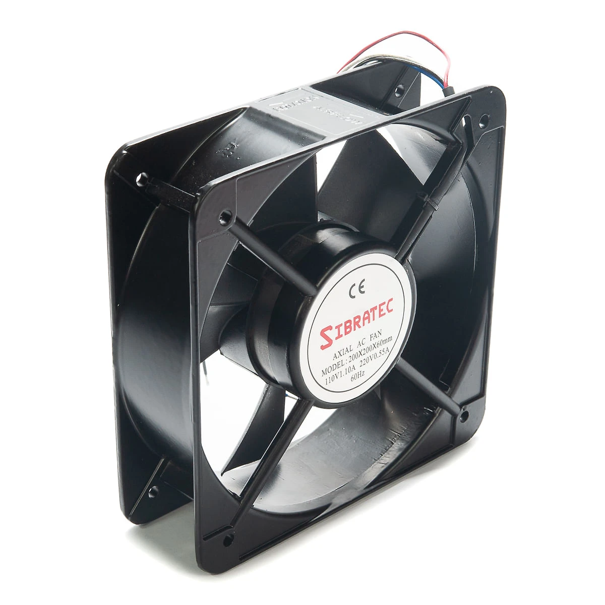 Miniatura Ventilador Cooler Painel Elétrico Sibratec Bivolt 20x20x6cm