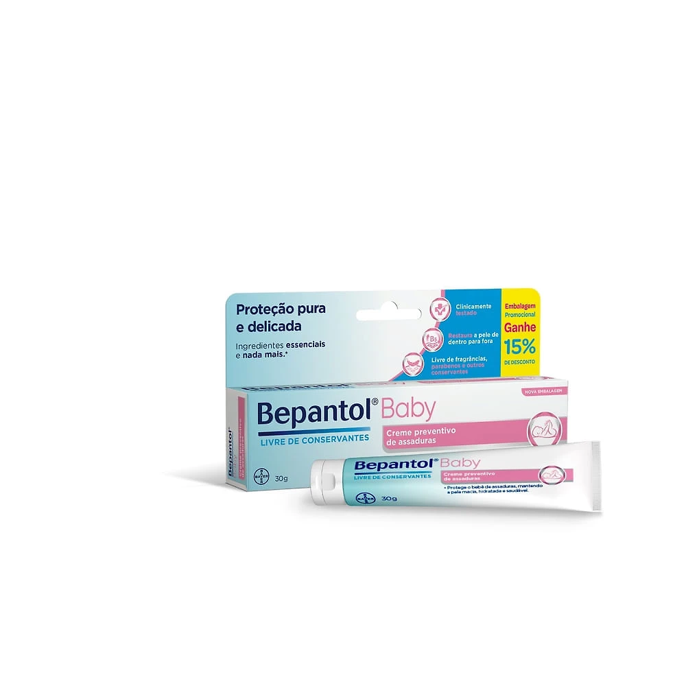 Bepantol Baby Creme Contra Assadura 30g Ganhe 15% de Desconto