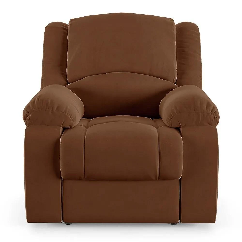Poltrona Do Papai Reclinável Pietra Power Elétrica Usb Fh9 Veludo Terracota - Mpozenato