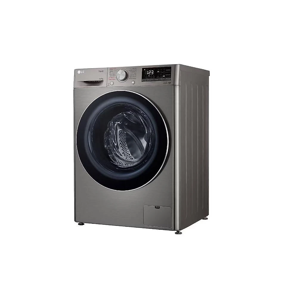 Lava e Seca LG VC4 Smart com Inteligência Artificial 12kg Inox Look CV5012PC4 127V