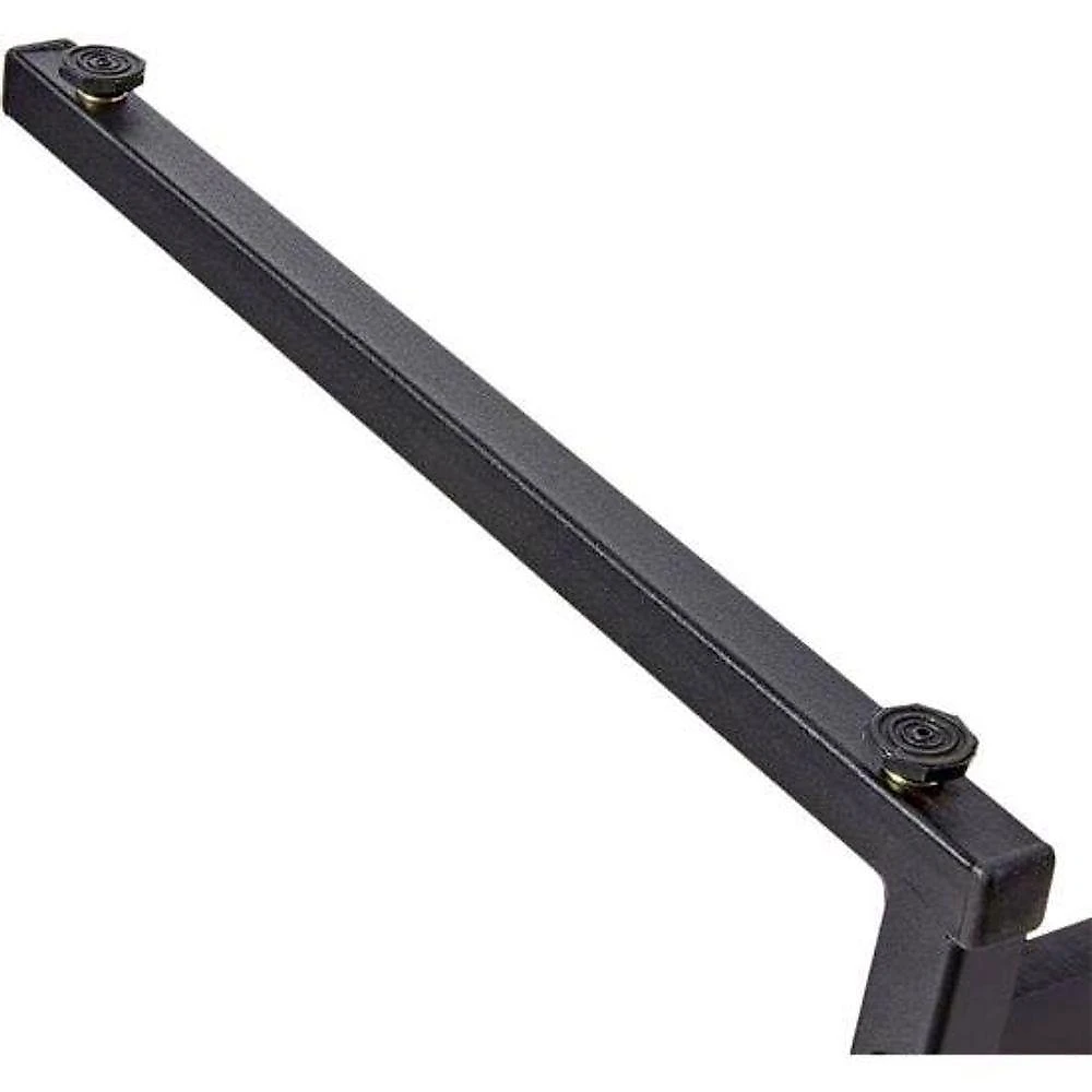 Mesa para Notebook Retangular Mesa Up sem Gavetas MDP Preto Multivisão