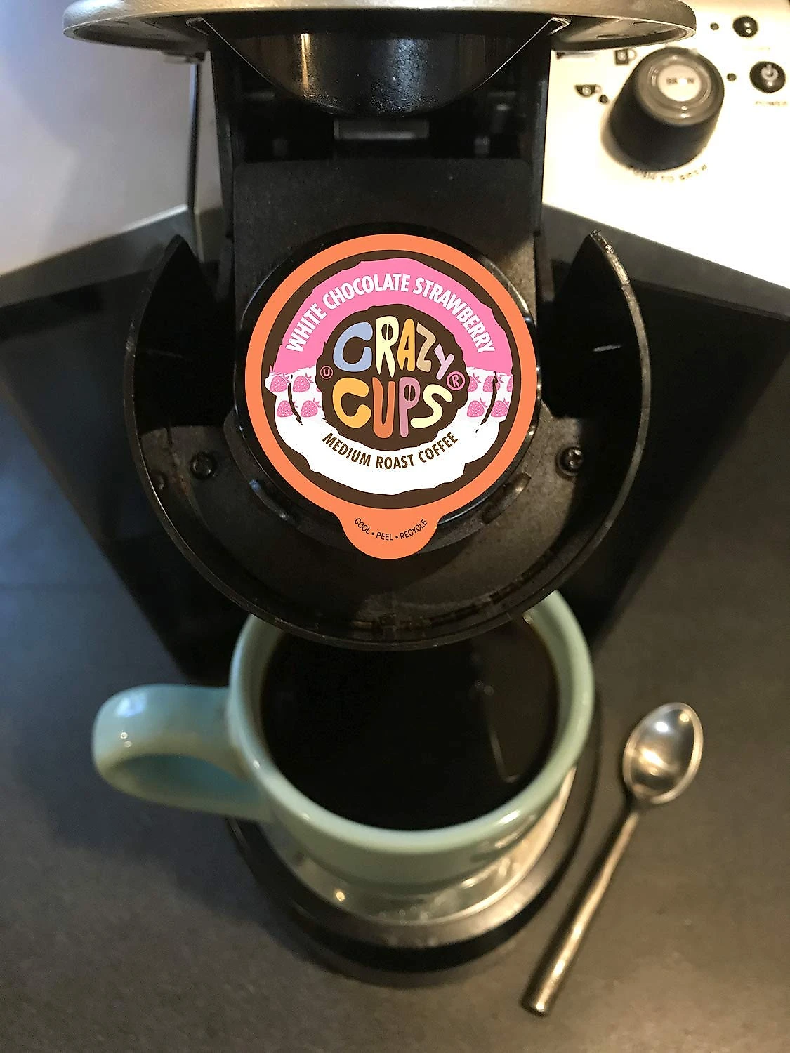 Keuring Kcup Crazy Cups Café Morango ChocBranco 22u
