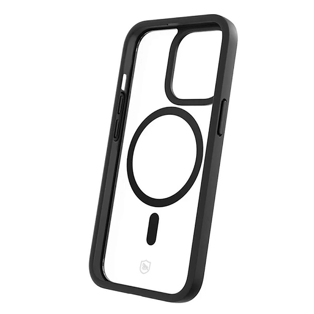 Kit Capa Magsafe Preta E Pelicula Dual Glass Preta Para Iphone 14 Pro Max - Gshield