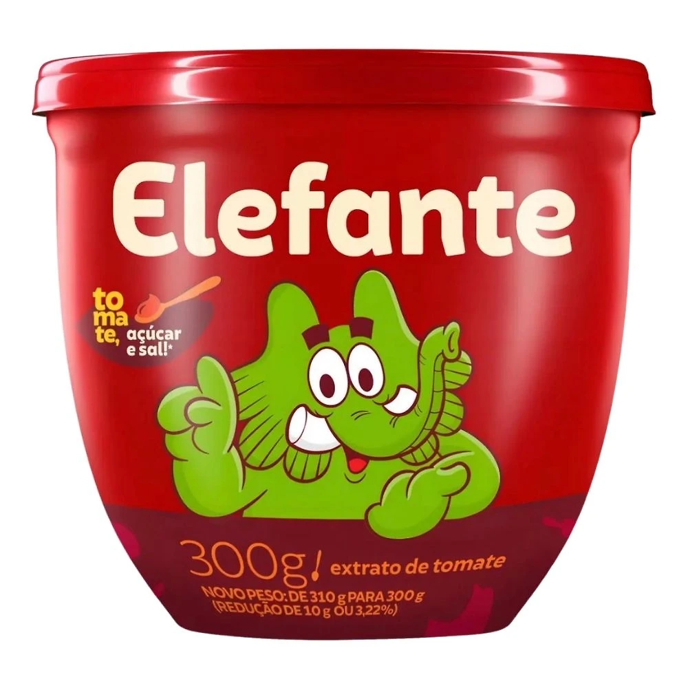 Extrato de Tomate Elefante Pote 300g