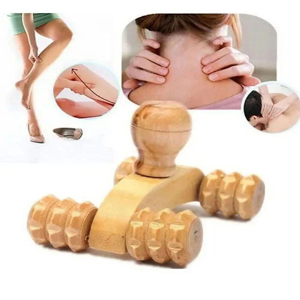 Massageador Sml Carrinho De Madeira Maderoterapia Portátil Corporal Relaxante Massagem Anti Stress