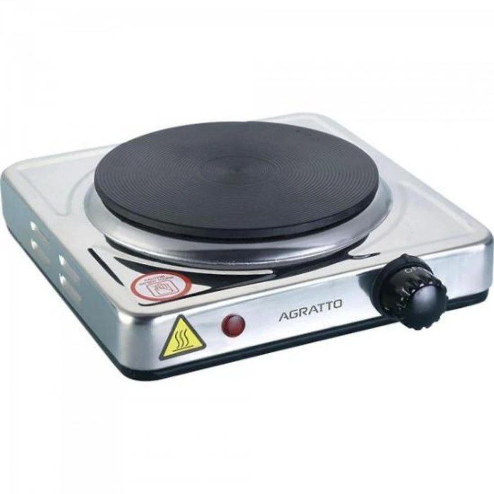 Fogão Elétrico de Mesa Agratto FMA02 1500W 5 Temperaturas Cinza 220V