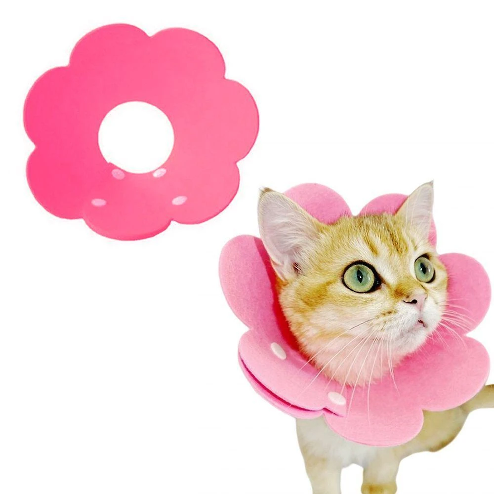 Colar Elizabetano Leva Pra Casa SU-ZABE1 Gato Cachorro EVA Rosa 12g