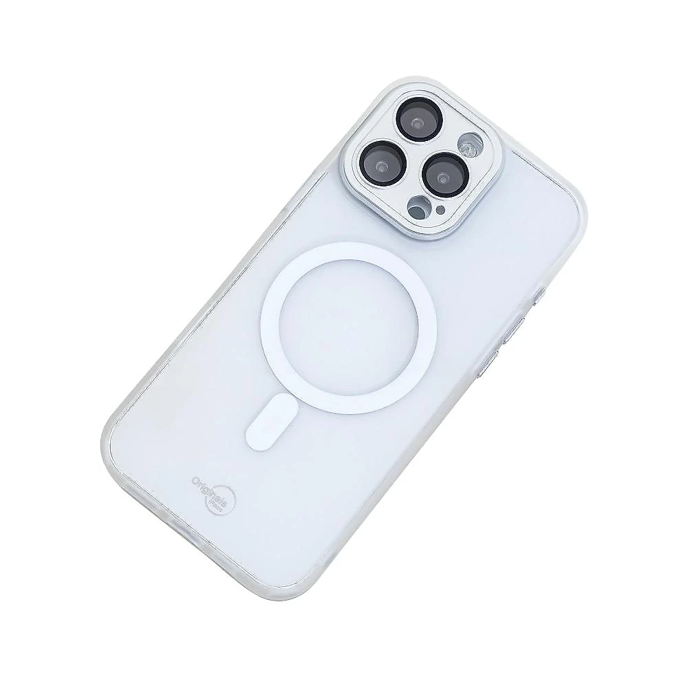 Capa iPhone 16 Pro Originais iPlace, Poli com Proteção de Câmera e Indução, Branca
