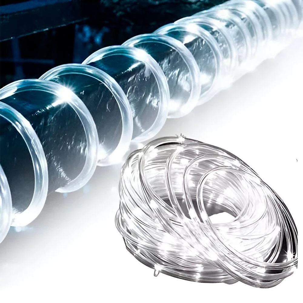Mangueira Pisca 460 Lâmpadas Leds Branco Natalino 20m 220v