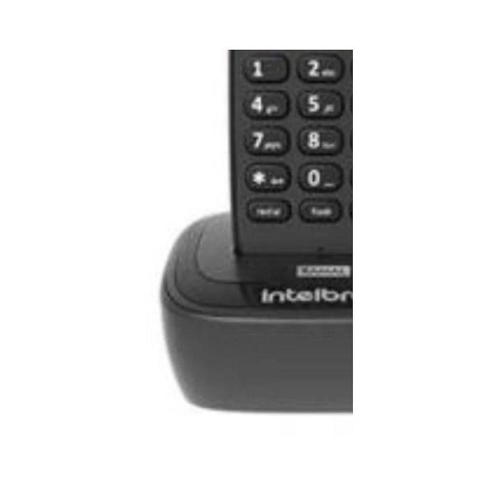 Ramal sem Fio Intelbras TS 2511 ID com Identificador de Chamadas Agenda Compartilhada Preto