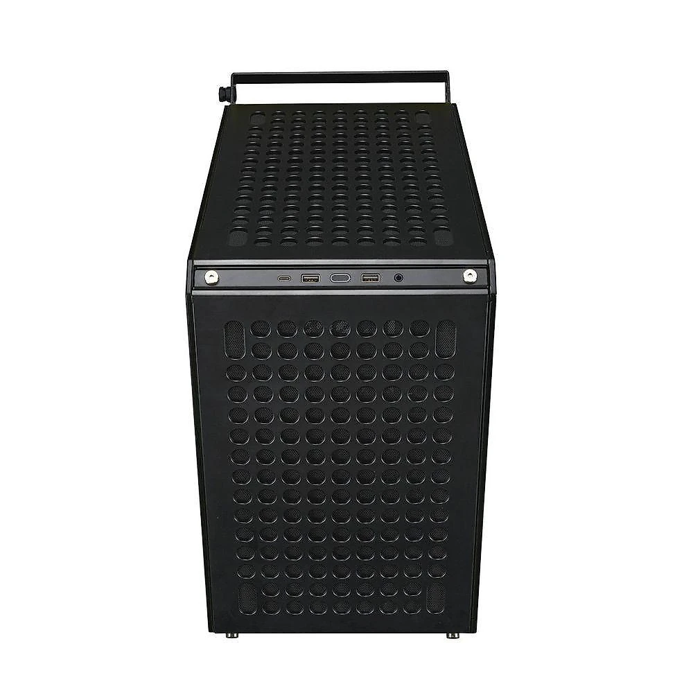 Gabinete Qube 500 Flatpack Modular EATX Aço com Montagem Preto Cooler Master