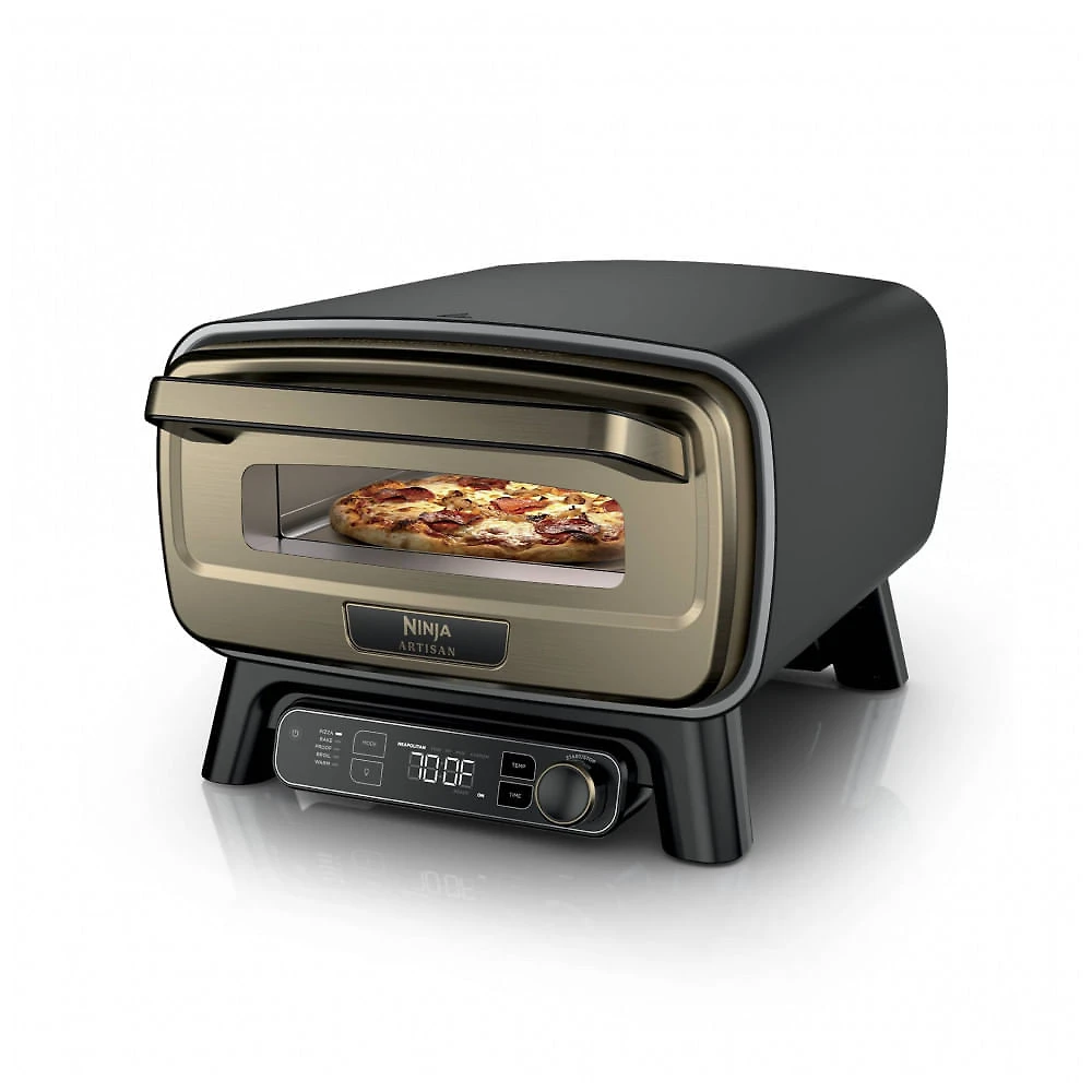 Forno Ninja Artisan MO201BK1 Pizza Portátil 5-em-1 Preto e Dourado 110V