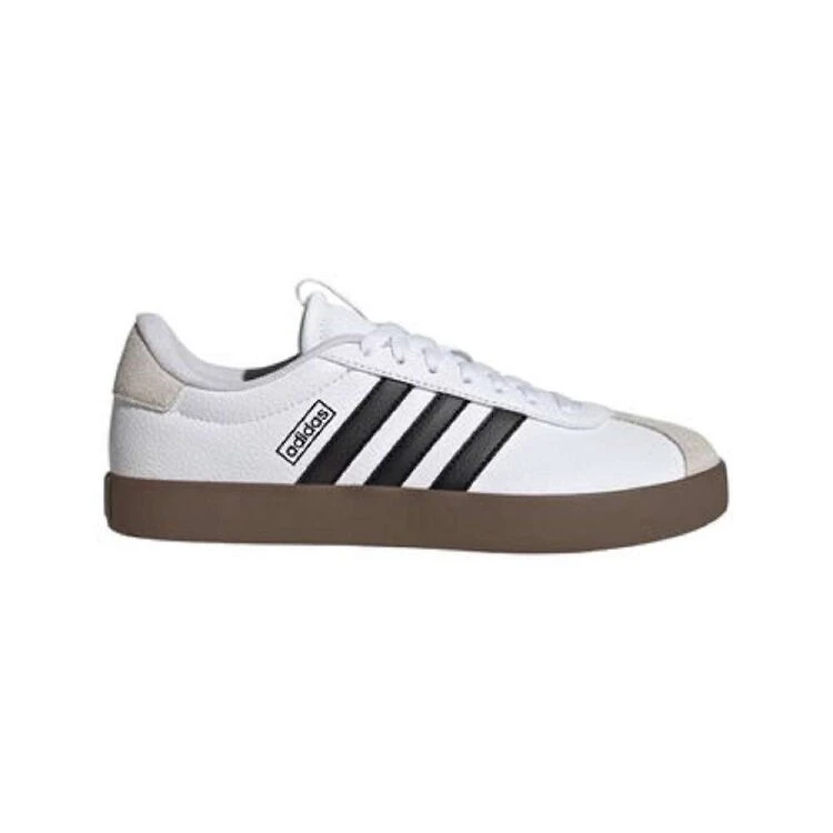 Tenis Adidas VL Court 30 Feminino - Bcopto - BCO/PTO