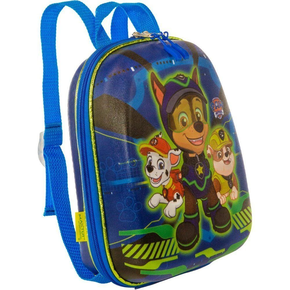 Mochila Infantil Max Toy Chase Spy com Alças Ajustáveis Tamanho P Azul
