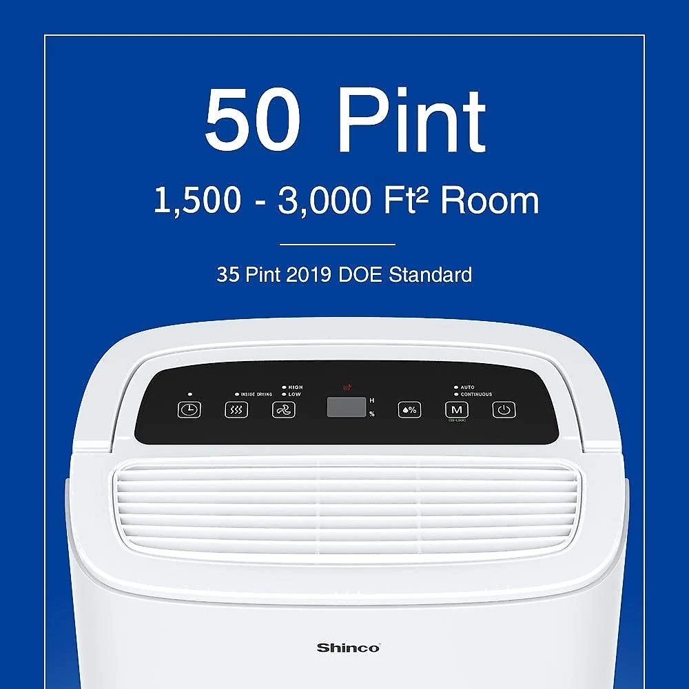 Desumidificador Shinco Energy Star Ambiente Médio Branco 110V