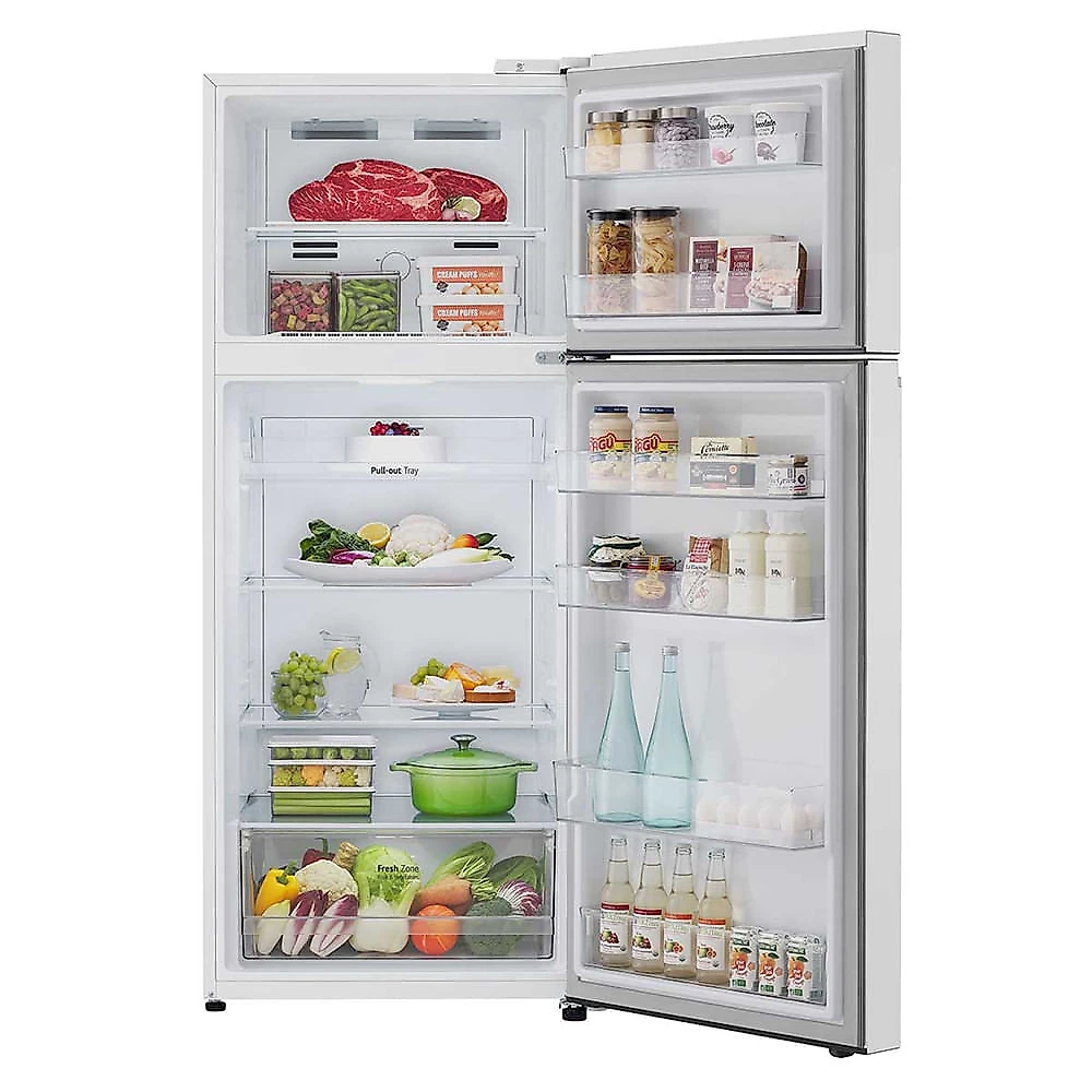 Geladeira LG 2 Portas Duplex Frost Free 375 Litros GN-B372PQW Branco - 110V