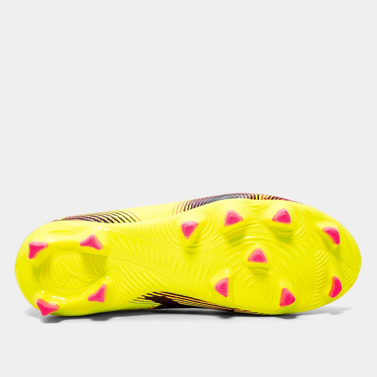 Miniatura Chuteira Infantil Campo Puma Future 8 Play Amarelo - 31