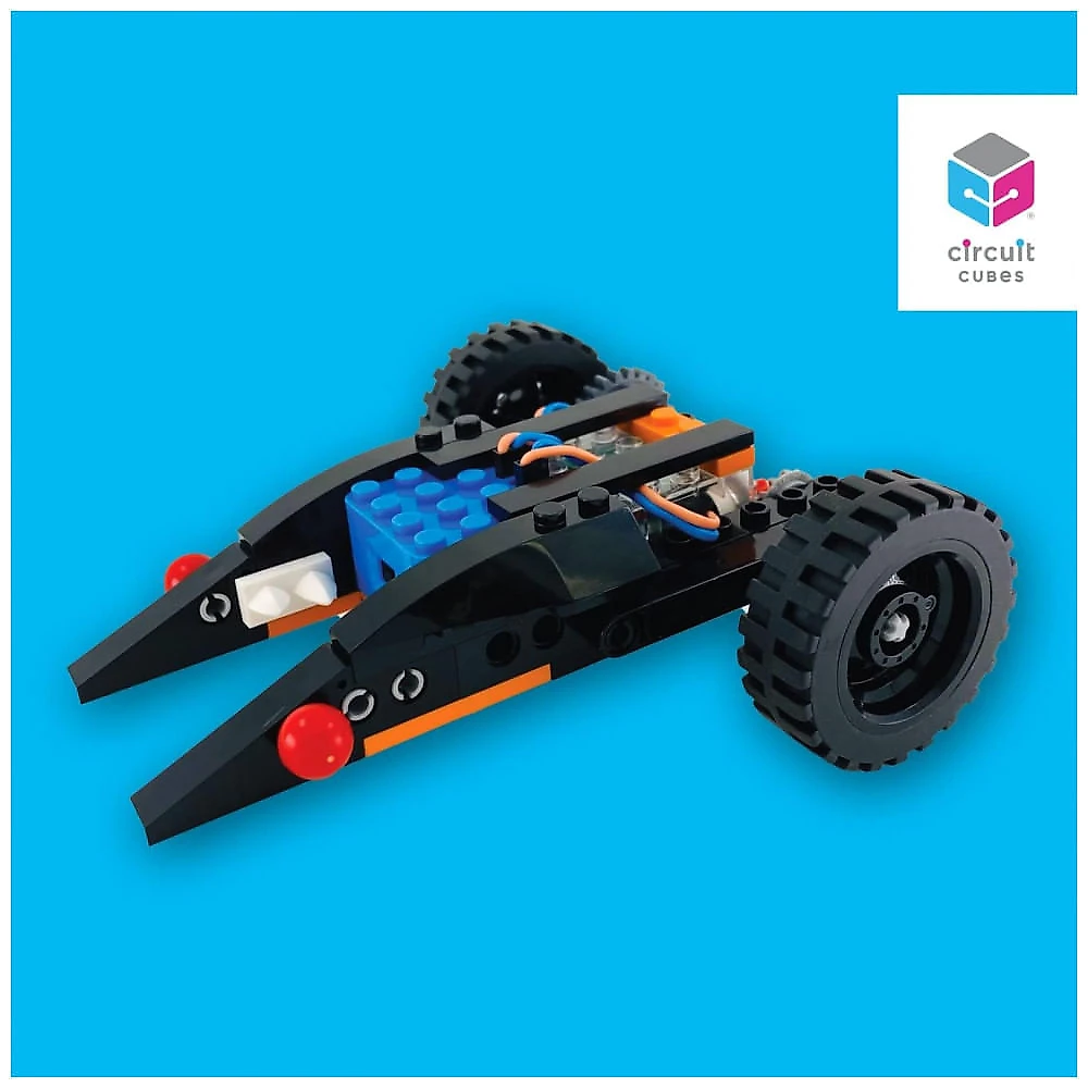 Kit de Circuito Robótico com Controle Remoto para Crianças a Partir de 8 Anos, Circuit Cubes