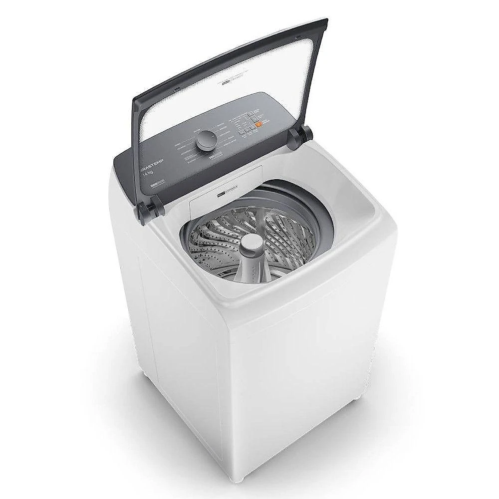 Máquina De Lavar 14kg Smart Sensor Tira Manchas Brastemp Branco 110V