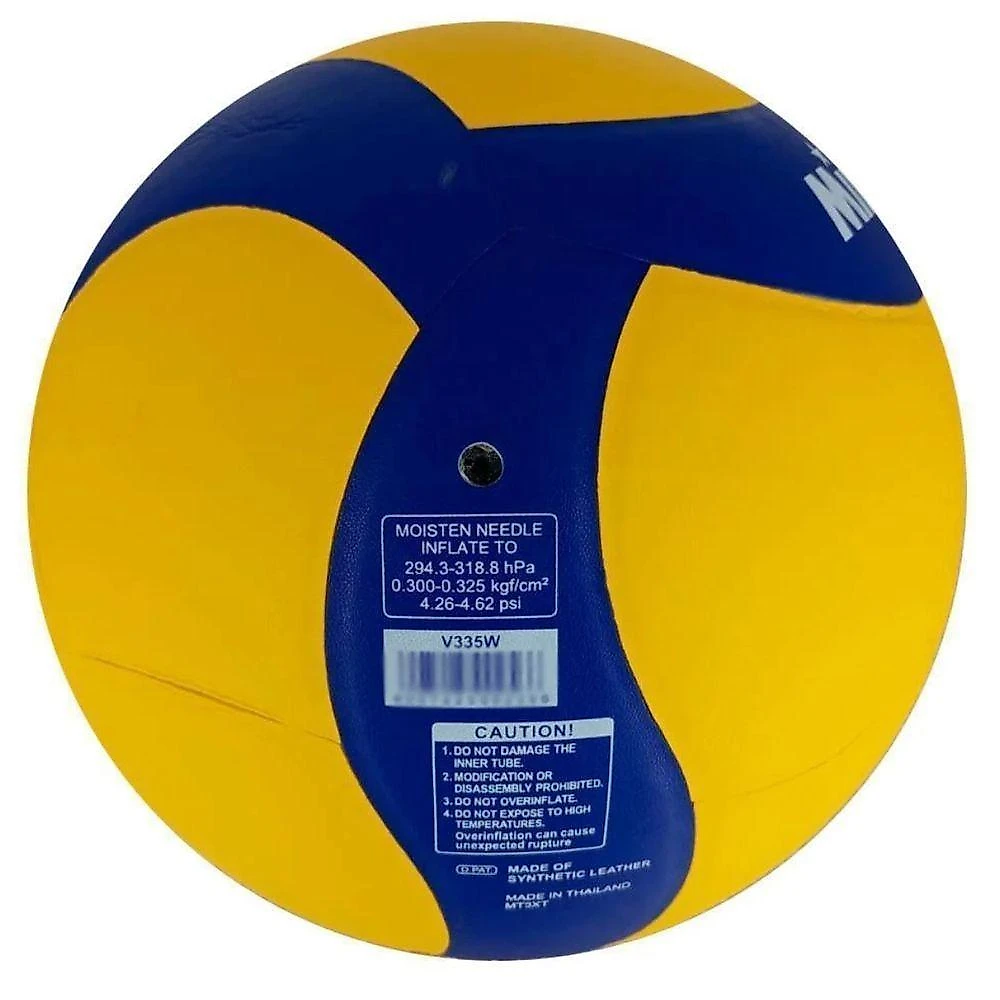 Bola de Vôlei de Quadra V335W Aprovada FIVB Amarelo+azul Mikasa
