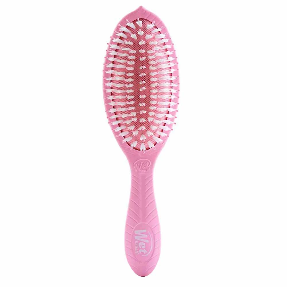 Escova de Cabelo Wetbrush Go Green Treatment & Shine Rosa
