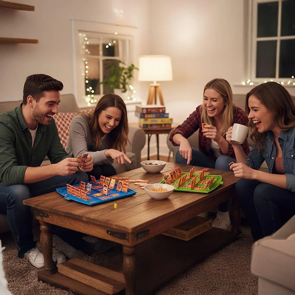 Jogo De Adivinhação E Diversão Para Toda A Família - Quem Sou Eu Tabuleiro Diversão Interativo