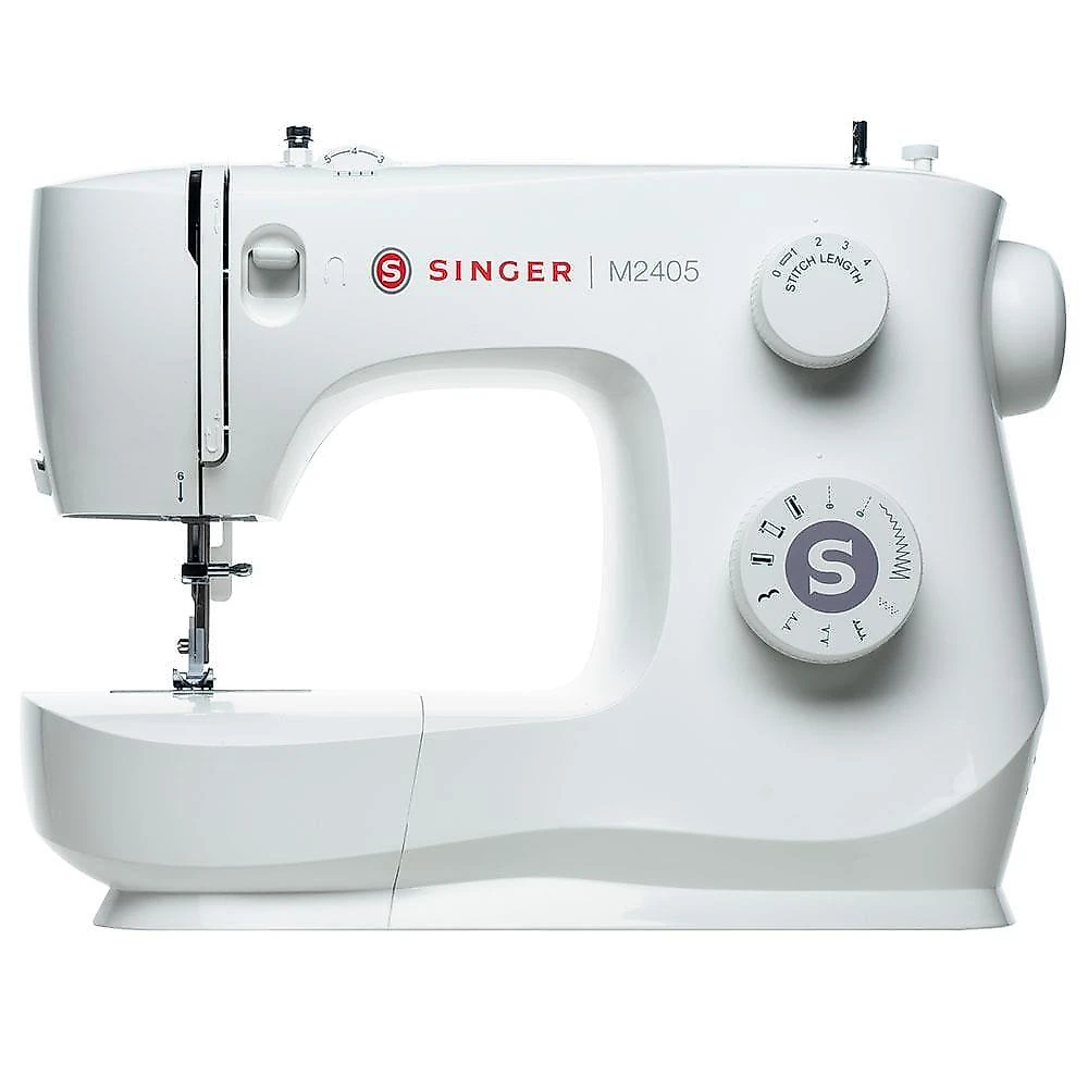 Máquina de costura mecânica singer m2405 - branca 110