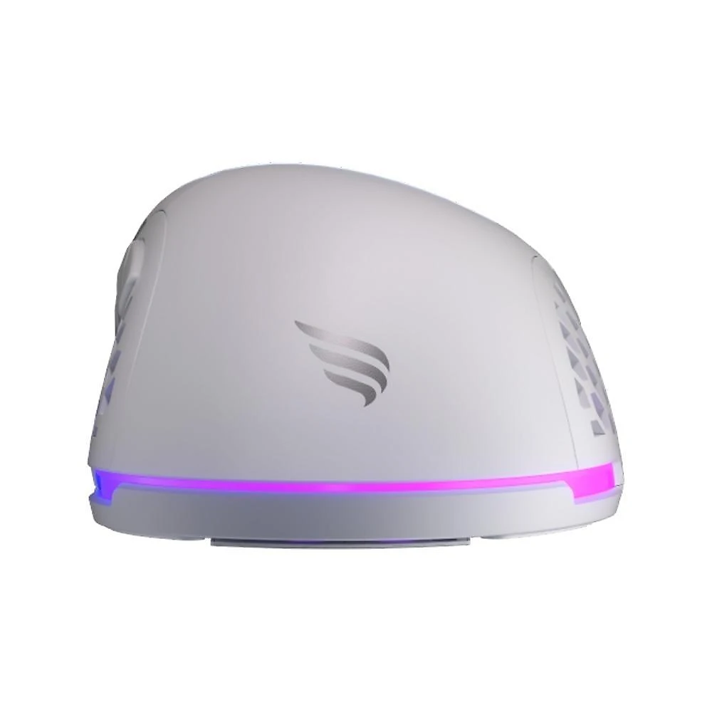 Mouse Gamer Sem Fio Fallen Morcego, RGB, 6400 DPI, 6 Botões, Wireless, Branco - MO-FN-MO-WL-BR