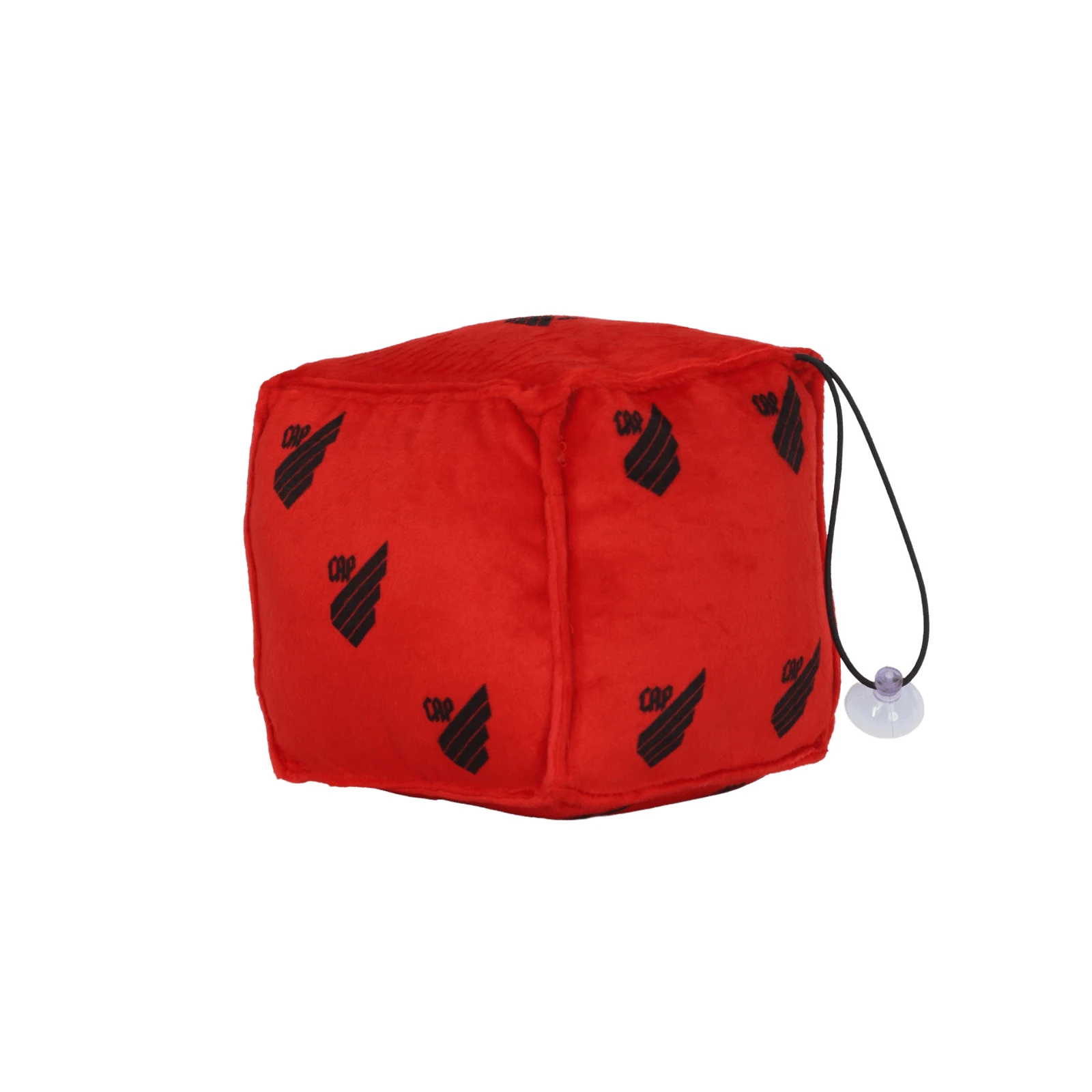 Mini Dado de Pelúcia Athletico Vermelho