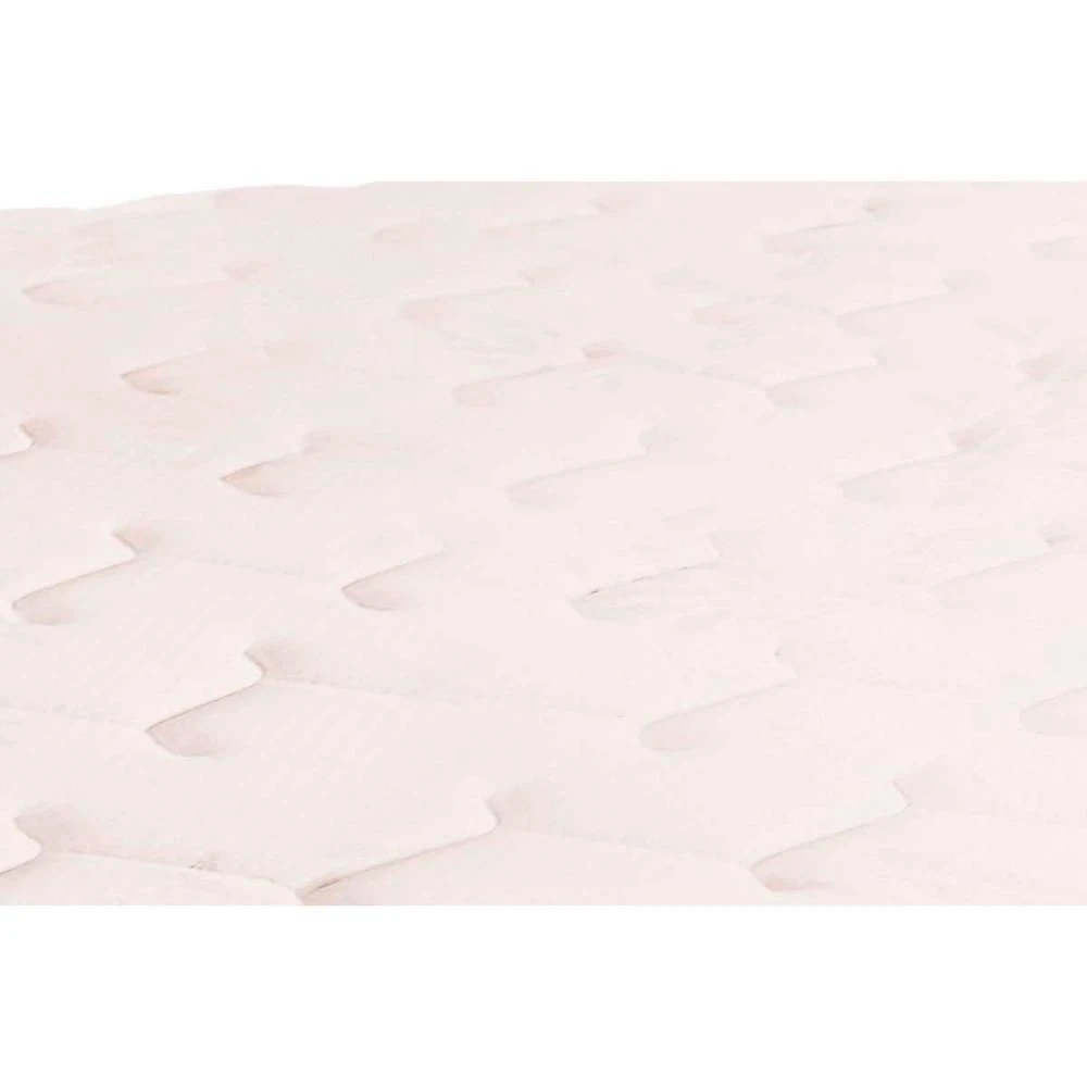 Kit Cama Box com Colchão Queen Corano White Molas Bonnel Branco a Costa Rica